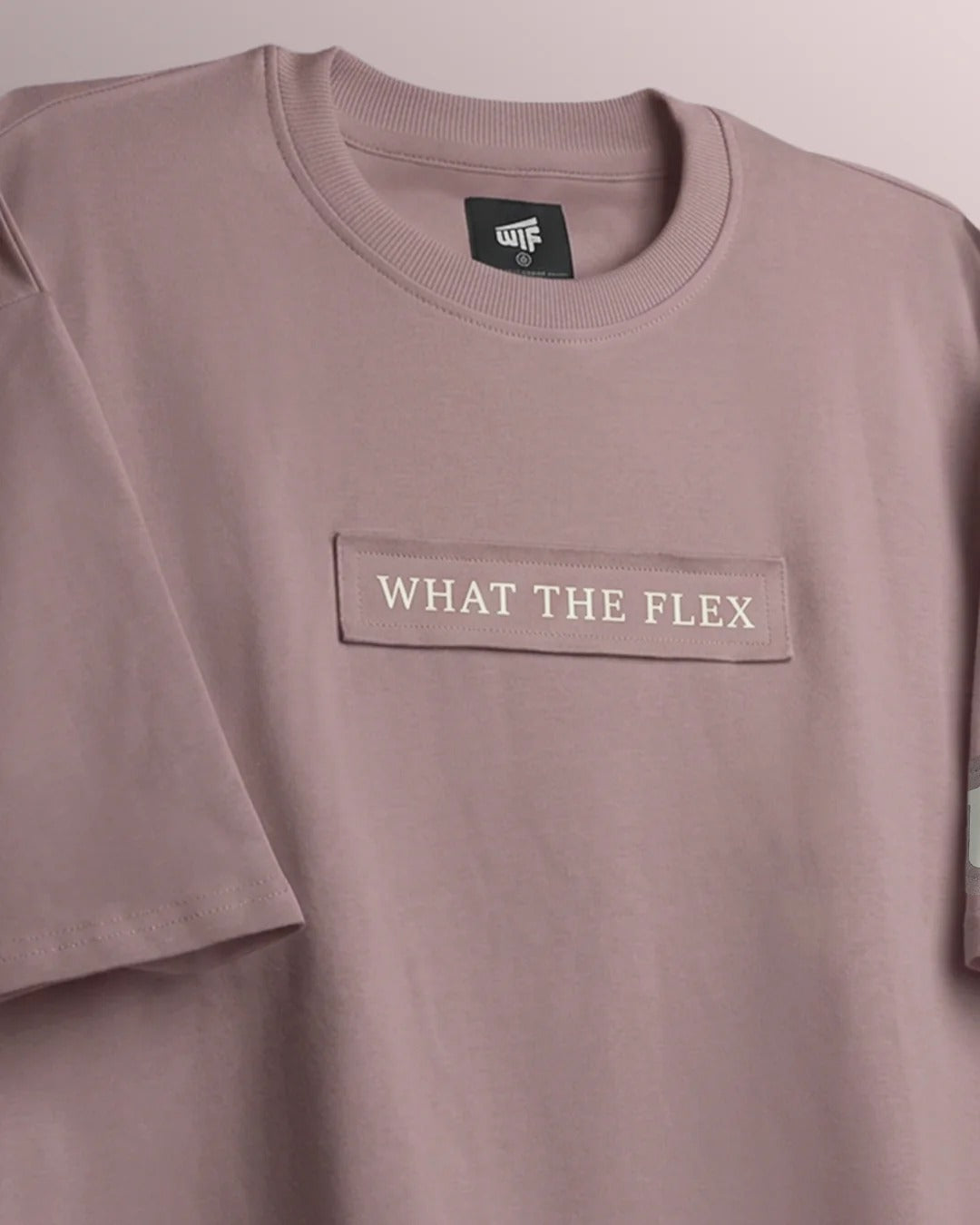 Clothav Even If You Are Not Ready Graphic Mauve Oversized T-Shirt for Men & Women | Inspirational Back Print Streetwear