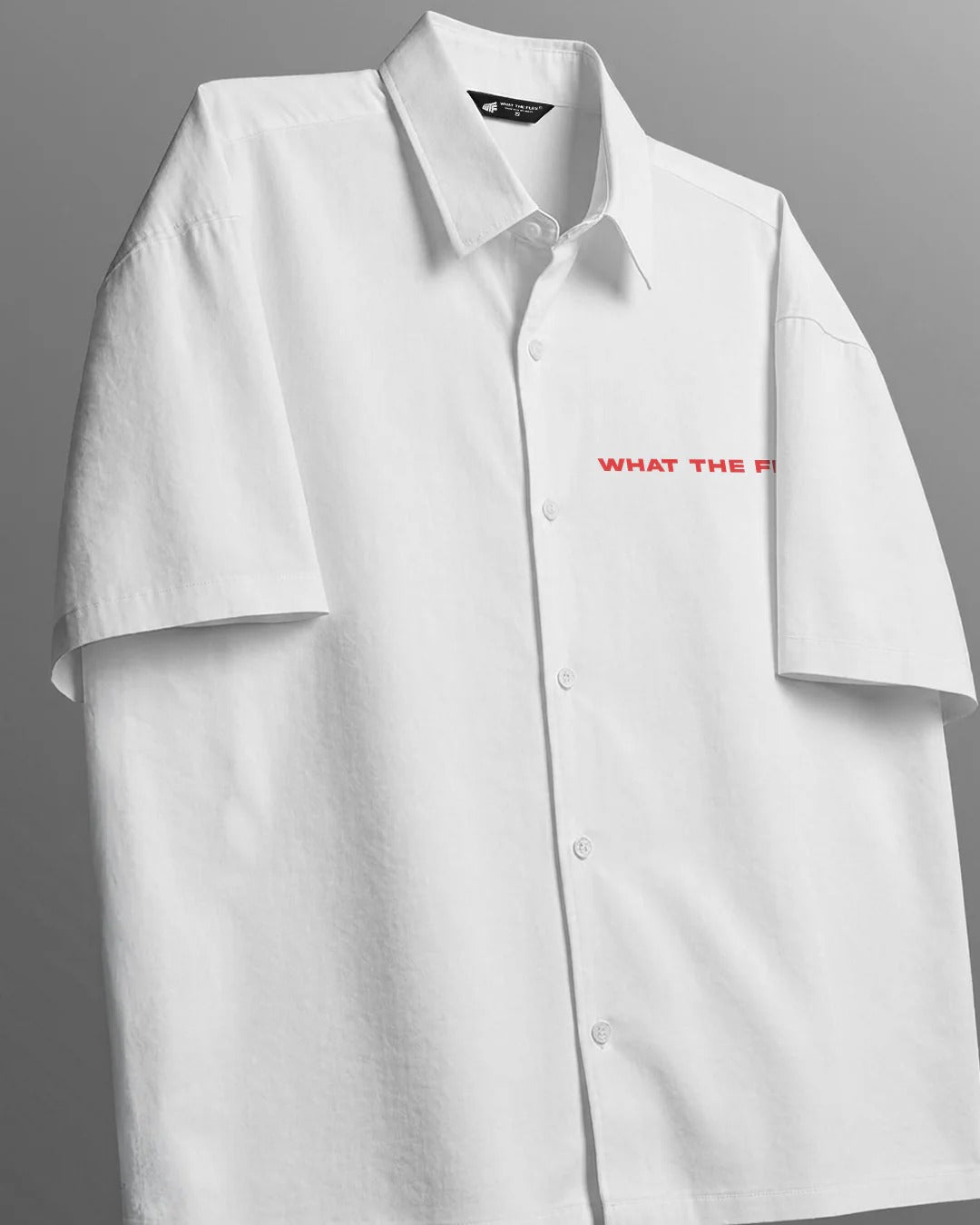 Clothav All My Homies Hate War Graphic White Oversized Half Sleeve Shirt for Men & Women | Statement Back Print Streetwear