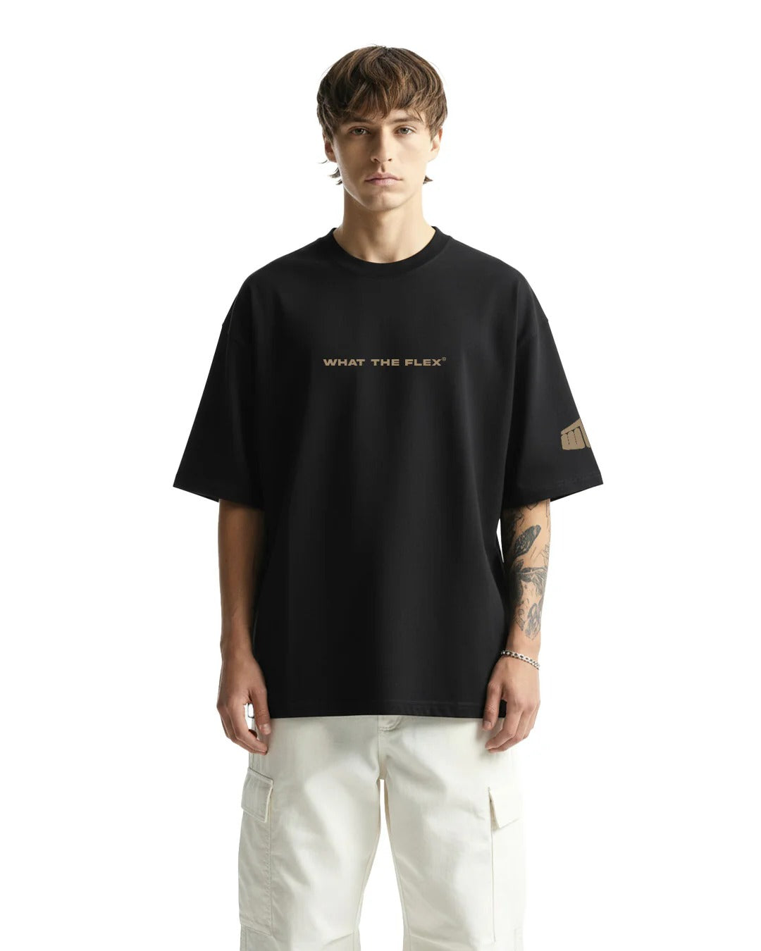 Clothav Holy Spirit Lives Here Graphic Oversized T-Shirt for Men & Women | Black Angel Print Streetwear Tee